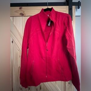 LULULEMON DEFINE JACKET DARK RED